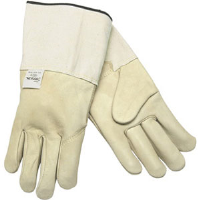 MCR Safety 4900LN Premium Grain Leather Welders w/Gauntlet Duck Cuff,(Dz.)