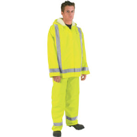 MCR Safety 500RPW Luminator Pants w/ Reflective Tape, Lime, L