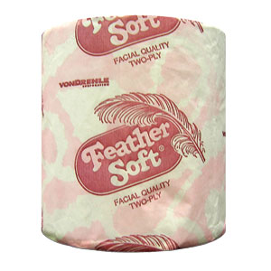 VonDrehle 5022 Feather Soft® 2-Ply Bath Tissue, 96/Cs.