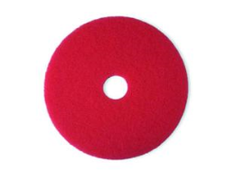 3M 5100 Red Buffer Pads, 17", 5/Case