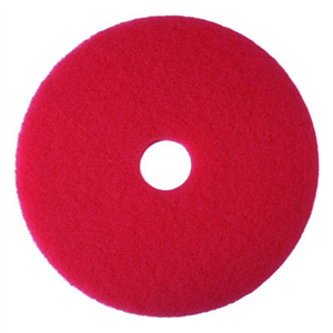 3M 5100N Niagara&#153; Red Buffing Pads, 16&#34;, 5/Case