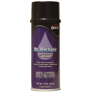 Quest Chemical 534 Mr. Mechanic Lubricant, 16oz,12/Cs.