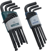 Allen 56602G 22 Pc. Magnetic Ball End Long Arm Hex Key Set