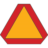 Brady 57893 Slow Moving Vehicle Sign