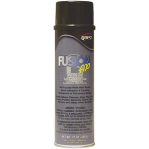 Quest Chemical 586 Fusion AP Webbing Spray Adhesive, 20oz,12/Cs.