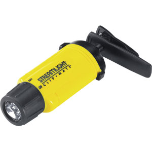 Streamlight 61100 ClipMate&reg; Pocket Light w/ White LED, Yellow