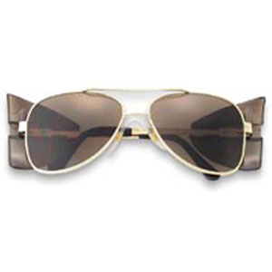 MCR Safety 61112 Engineer® Safety Glasses with Gold Frame, Gray MCR Safety 61112 Engineer® Safety Glasses with Gold Frame, Gray