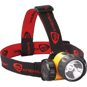 Streamlight 61200 3AA Haz-Lo&reg; Headlamp, Yellow