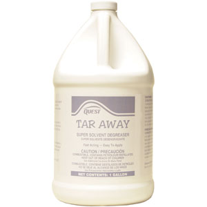 Quest Chemical 613415 Tar Away Heavy-Duty Cleaner/Degreaser, 4x1 Gal.