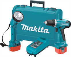 Makita 6271DWPLE 12V 3/8" Cordless Driver-Drill with Flashlight Kit