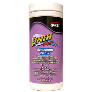 Quest Chemical 647 Express Sunscreen 40 Ct, 6/Cs Quest Chemical 647 Express Sunscreen 40 Ct, 6/Cs