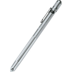 Streamlight 65016 Stylus&reg; Penlight, Silver - Blue LED