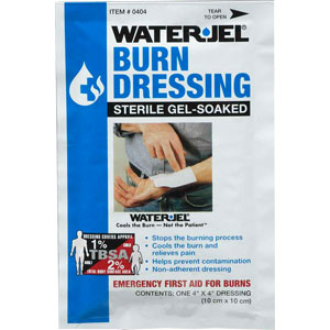 Water-Jel 6502 4&#34; x 4&#34; Burn Dressings