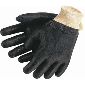 MCR Safety 6512SJ Double Dipped PVC Textured Gloves, 12&#34;,(Dz.)