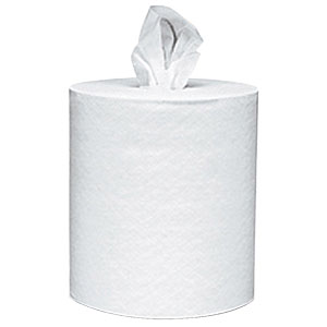 VonDrehle 6602T Preserve® 2 Ply, White Center Pull Towels, 6/Cs.