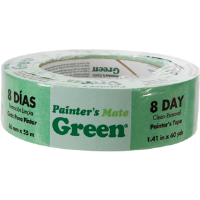 Duck Brand 667017 Painter's Mate Green Masking Tape, 1.41" x 60 yd