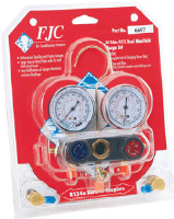 FJC Inc. 6697 Aluminum Dual Manifold Gauge Set