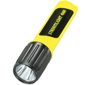 Streamlight 68244 ProPolymer&reg; Luxeon Flashlight, White LED, Yellow