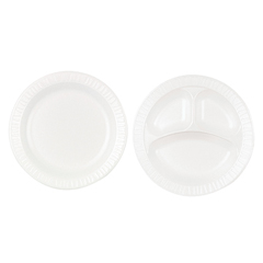 Dart 6PWQ Quiet Classic® Foam Plastic Plates, 6", 1000/Cs. Dart 6PWQ Quiet Classic® Foam Plastic Plates, 6", 1000/Cs.