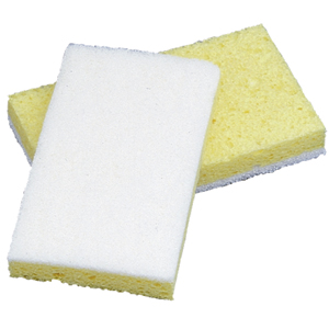 Impact Products 7129P Cellulose Light-Duty Scrubber Sponges, 5/Cs. Impact Products 7129P Cellulose Light-Duty Scrubber Sponges, 5/Cs.