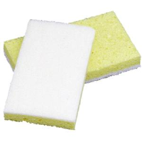 Impact 7129 Cellulose Scrubber Sponges, 5/Pk.