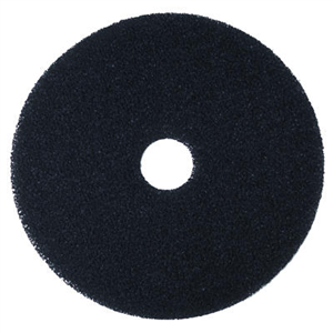 3M 7200N Niagara&#153; Black Stipper Pads, 16&#34;, 5/Case