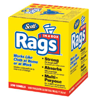 Kimberly Clark 75260 Scott® Rags In A Box, 8/Cs.