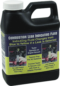 Lisle 75630 Replacement Testing Fluid - Combustion Leak Detector, 16oz