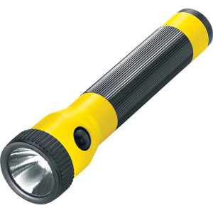 Streamlight 76014 PolyStinger Flashlight, AC/DC 2 Holders - Yellow