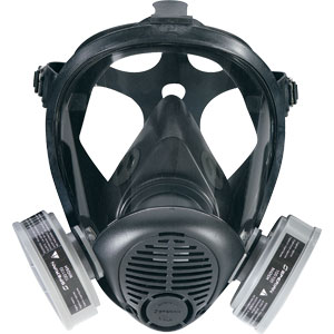 Sperian 772000 Survivair Opti-Fit™ APR Full Facepiece Respirator, L