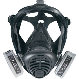 Sperian 762000 Survivair Opti-Fit™ APR Full Facepiece Respirator, M