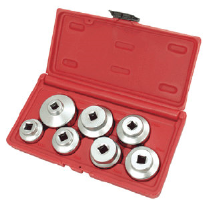 Astro Pneumatic 78527 7 Pc. Oil Filter Removal Socket Set