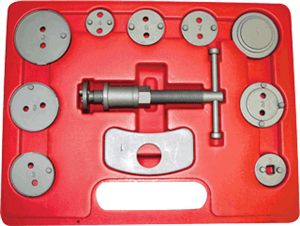 Astro Pneumatic 7860 11 Pc. Disc Brake Pad &amp; Caliper Service Tool Kit 