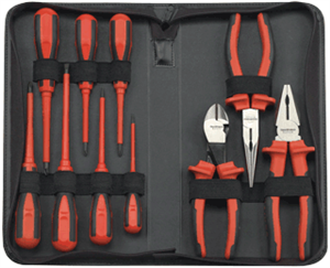Gearwrench 80062 10 Pc. Insulated Pliers and Screwdriver Set Gearwrench 80062 10 Pc. Insulated Pliers and Screwdriver Set