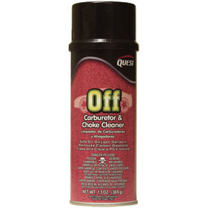 Quest Chemical 802 Off Carburetor and Choke Cleaner, 16oz,12/Cs.