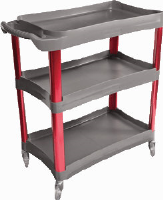 Sunex 8033 3 Shelf Service Cart