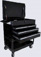 Sunex 8054BK 4 Drawer Service Cart