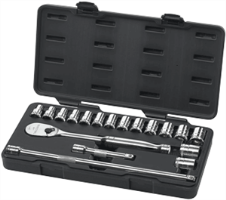 Gearwrench 80708 18 Pc. 6 Pt. Socket Set-METRIC