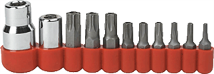 Gearwrench 80724 11 Pc. Torx&reg; Tamper-Proof Bit Socket Set