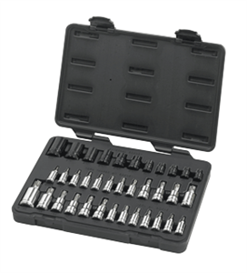 Gearwrench 80727 36 Pc. Master Torx&reg; Socket Set