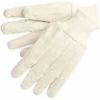 MCR Safety 8100 Clute Straight Thumb, Cotton Canvas Gloves,L,(Dz.)