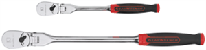 Gearwrench 81204 2 pc. Cushion Grip Flex Ratchet Set, 1/4&#34;-3/8&#34;