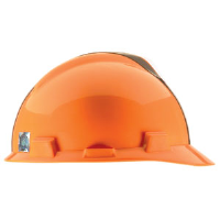 MSA 818391 V-Gard® Hard Hat w/1-Touch®, Cleveland Browns