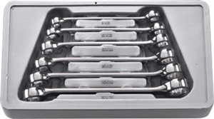 Gearwrench 81906 6 Pc. Flare Nut Non-Ratcheting Wrench Set-METRIC Gearwrench 81906 6 Pc. Flare Nut Non-Ratcheting Wrench Set-METRIC