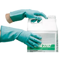 Impact 8211XL Short-Sleeve Unlined Nitrile Gloves, XL, Dozen