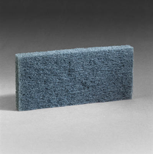 3M 8242 Doodlebug&#153; Blue Scrubbing Pads, 5/Box