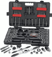 Gearwrench 82812 114 Pc. Large Combination Tap & Die Set