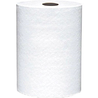 VonDrehle 835B Preserve Hardwound Towels, 2" Core, White, 12 Rolls/350' ea