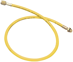 Mastercool 84722 Yellow R134a Charging Hose, 72&#34;