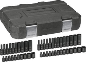 Gearwrench 84902 48 Pc. Impact Socket Set SAE/Metric 1/4" Drive